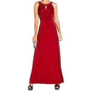 Sangria Maxi Dress Evening Gown